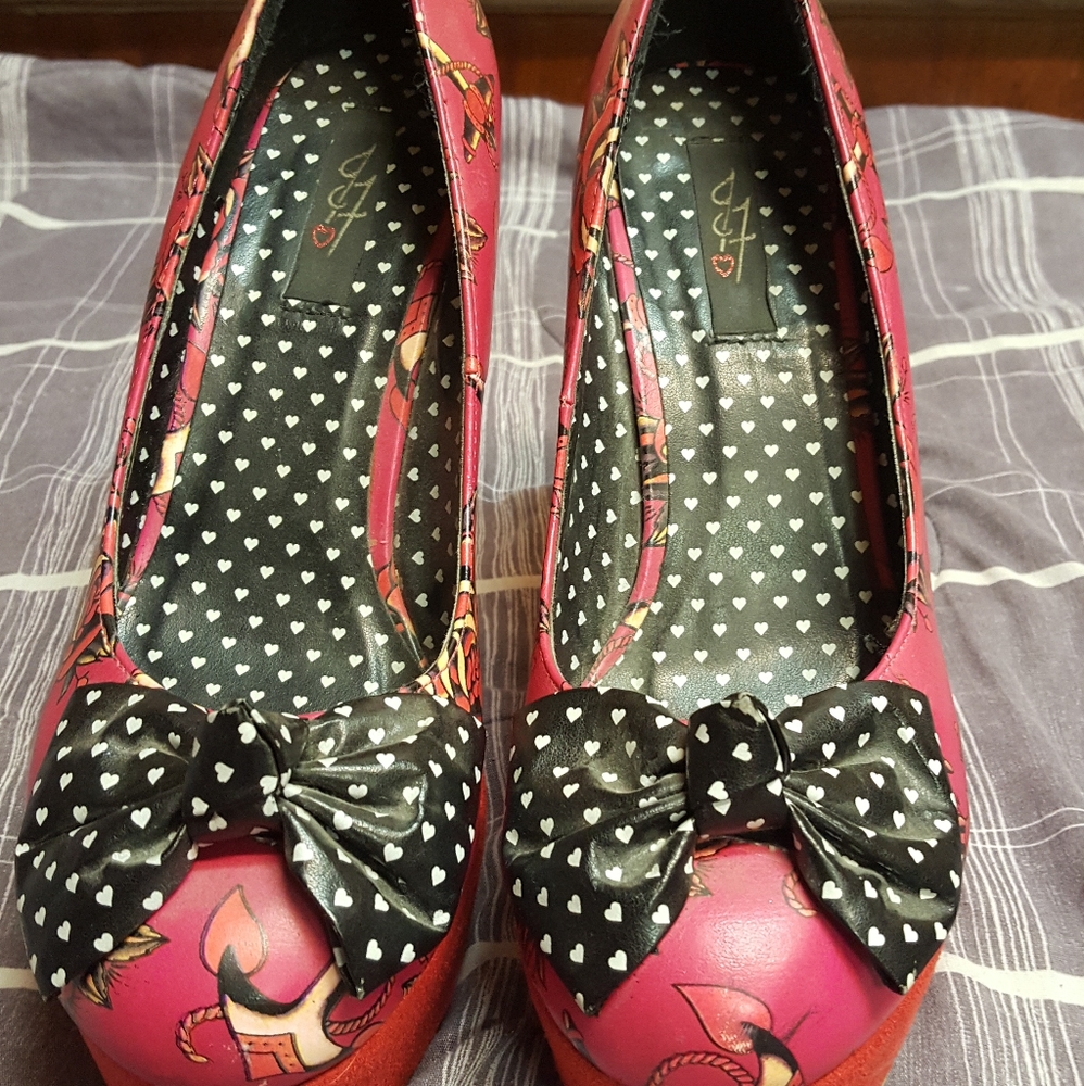 Just fab wedge heels